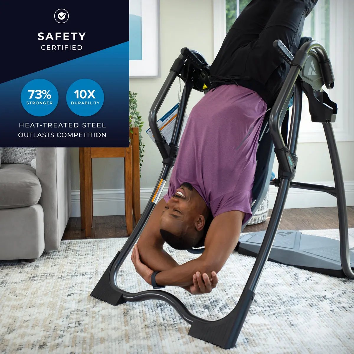 FitSpine LX9 Inversion Table Position 5