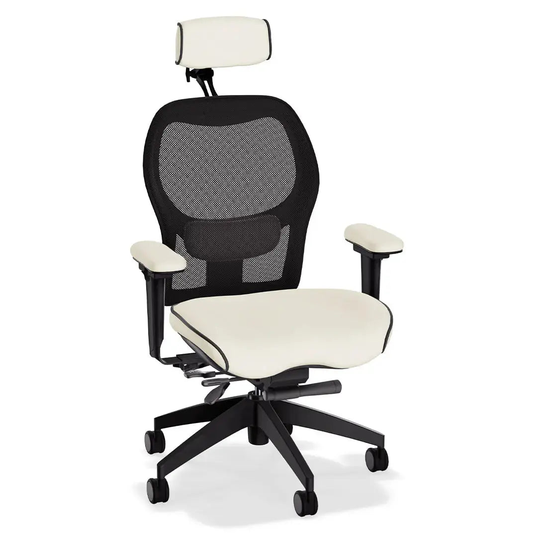 Brezza Ergonomic Mesh Desk Chair (With Headrest) Position 22