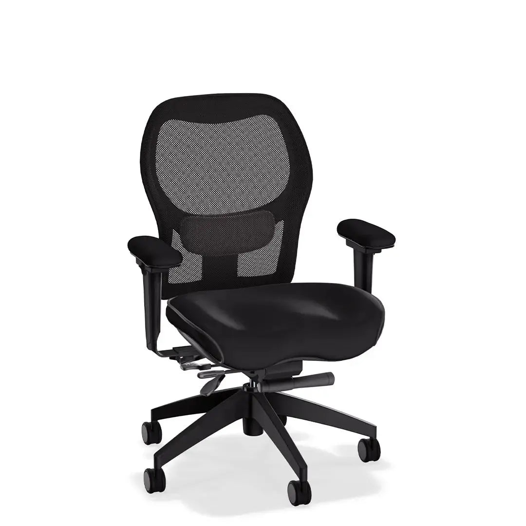 Brezza Ergonomic Mesh Desk Chair (Without Headrest) Position 18