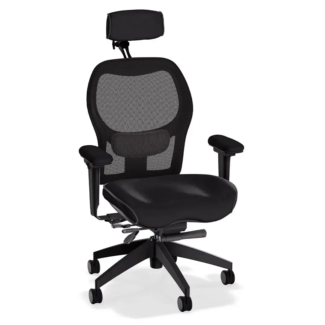 Brezza Ergonomic Mesh Desk Chair (With Headrest) Position 18