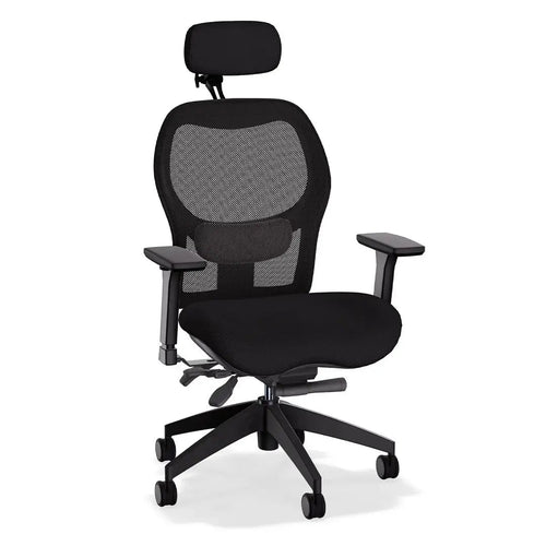 Brezza Ergonomic Mesh Desk Chair (With Headrest) Position 2