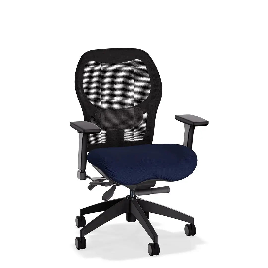 Brezza Ergonomic Mesh Desk Chair (Without Headrest) Position 4