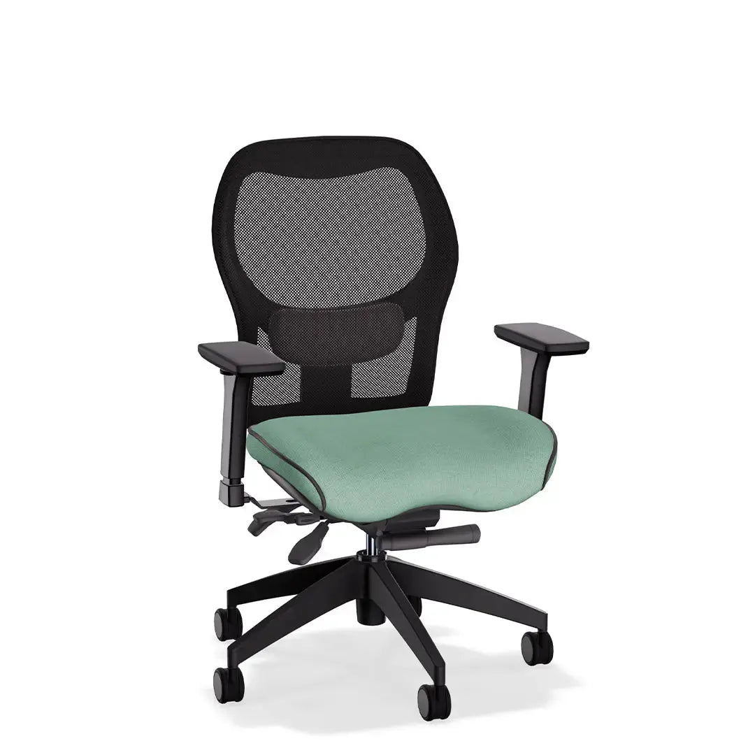 Brezza Ergonomic Mesh Desk Chair (Without Headrest) Position 16