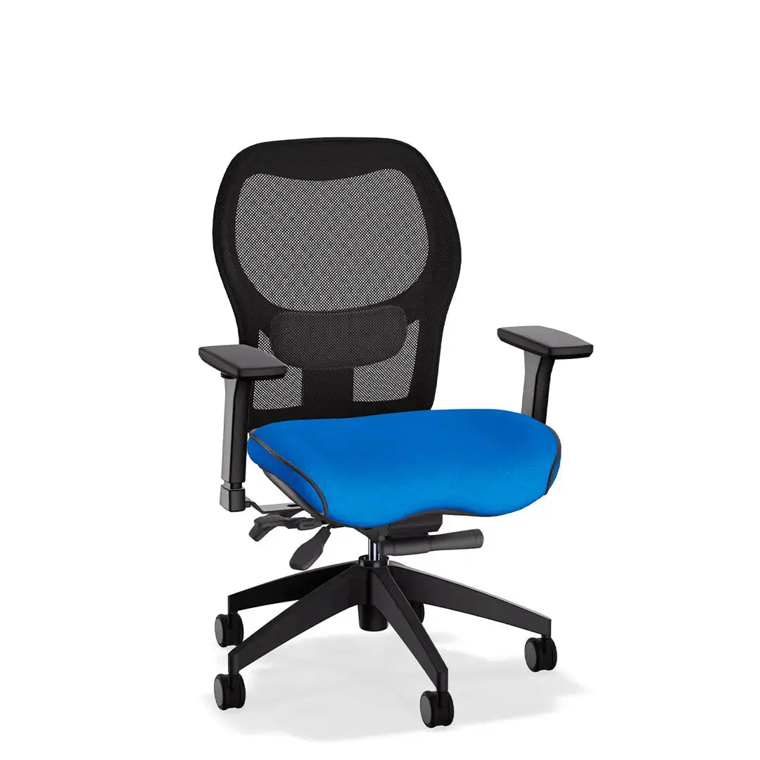 Brezza Ergonomic Mesh Desk Chair (Without Headrest) Position 17