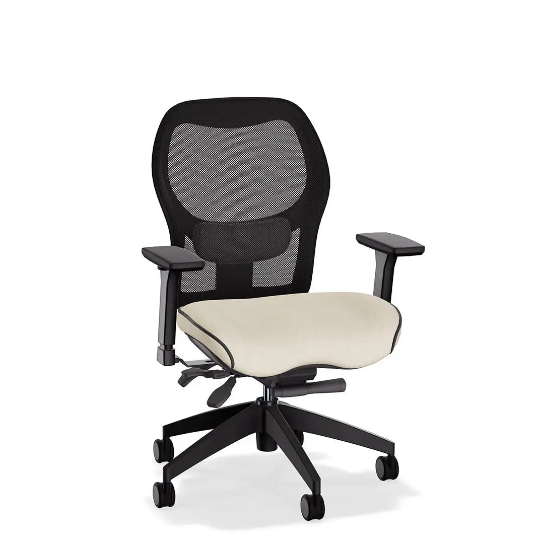 Brezza Ergonomic Mesh Desk Chair (Without Headrest) Position 11