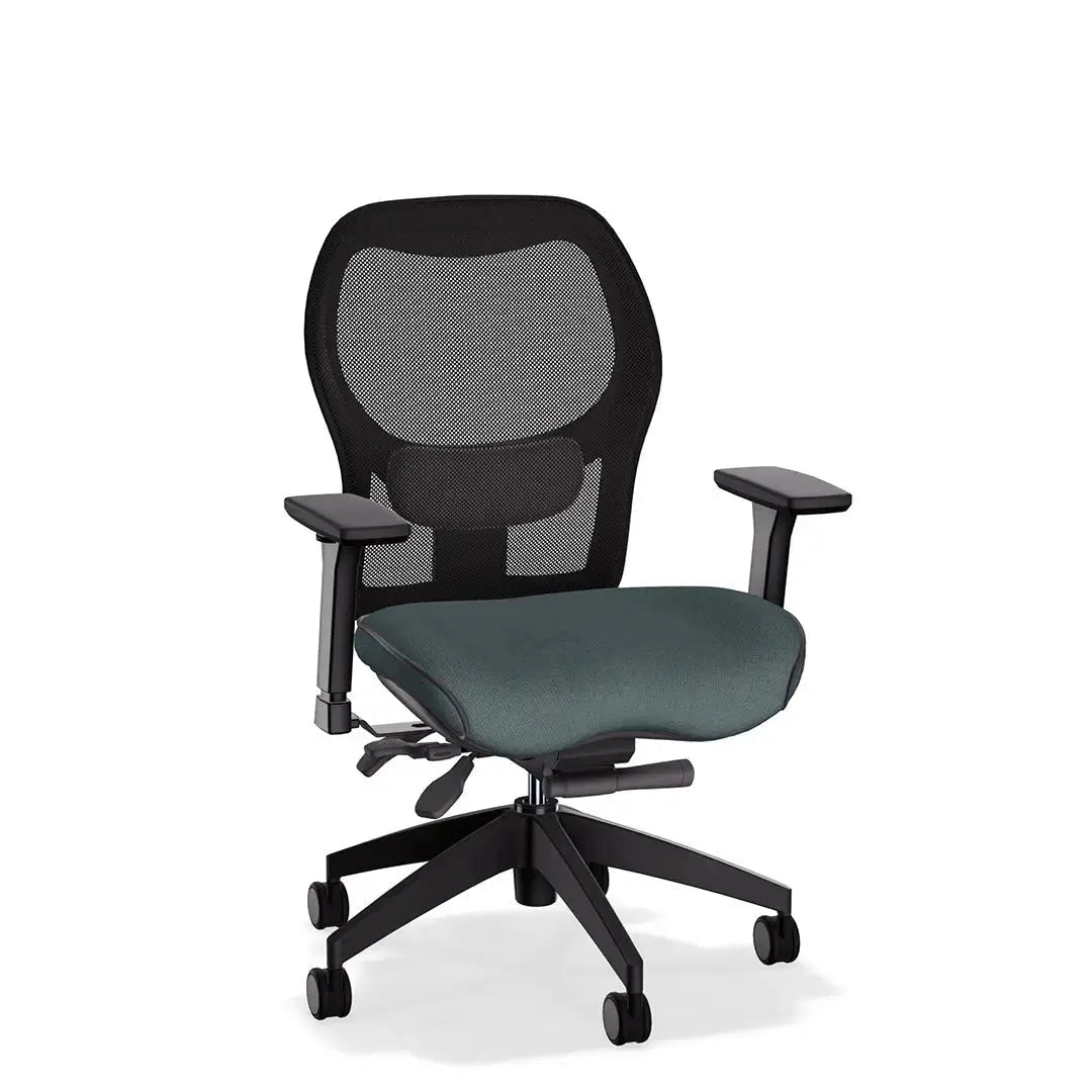 Brezza Ergonomic Mesh Desk Chair (Without Headrest) Position 15