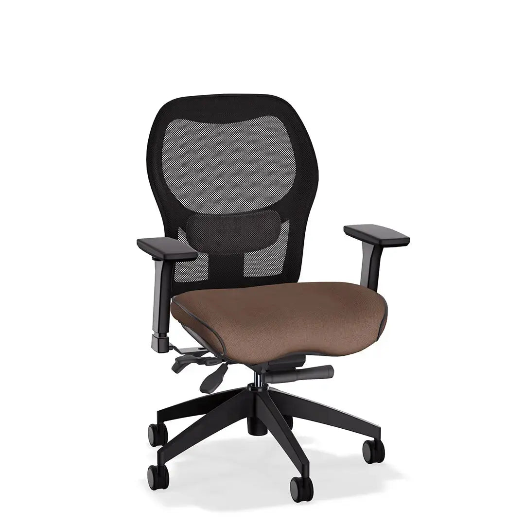 Brezza Ergonomic Mesh Desk Chair (Without Headrest) Position 13