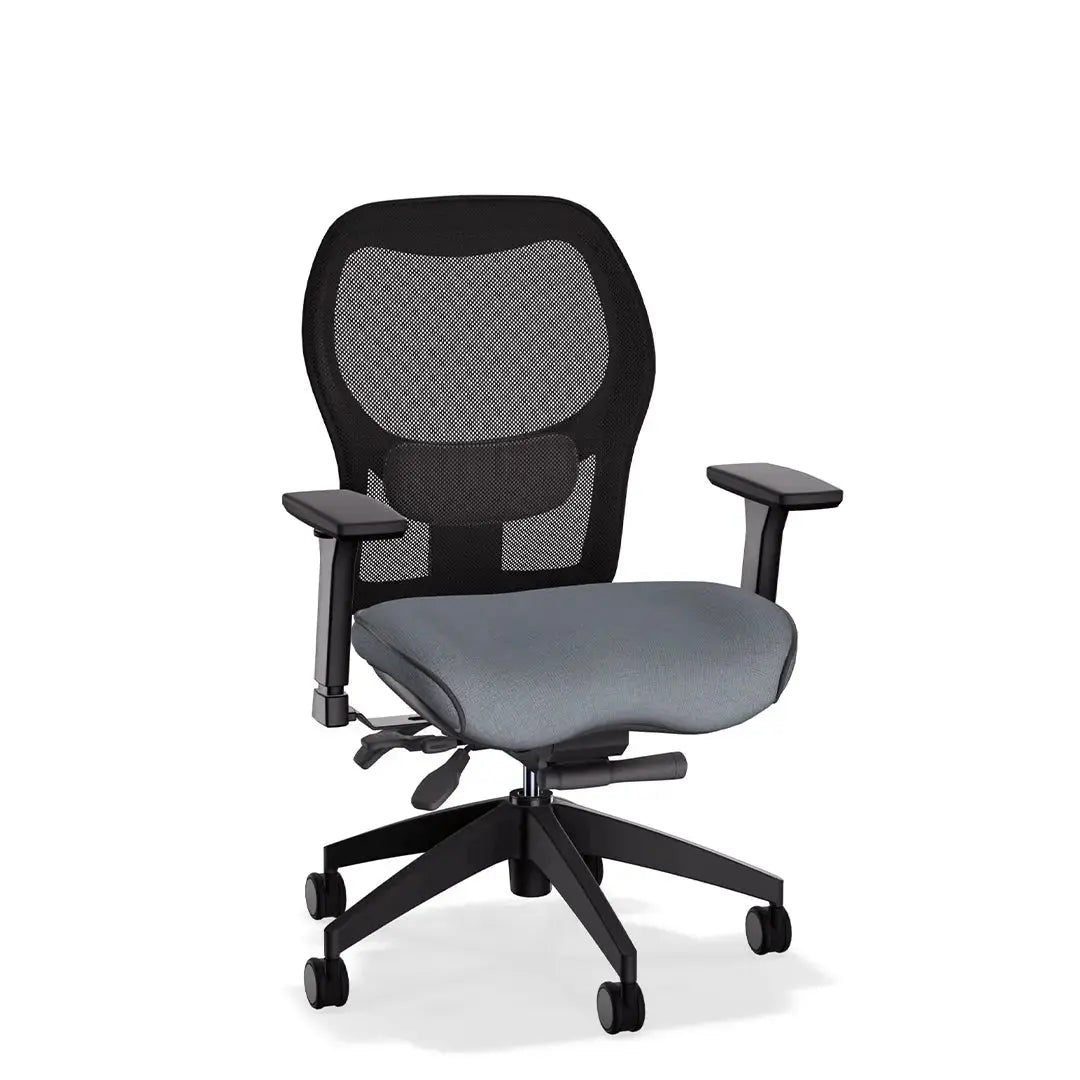 Brezza Ergonomic Mesh Desk Chair (Without Headrest) Position 10