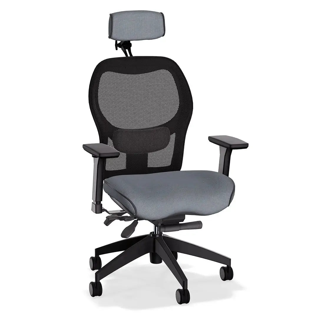 Brezza Ergonomic Mesh Desk Chair (With Headrest) Position 10