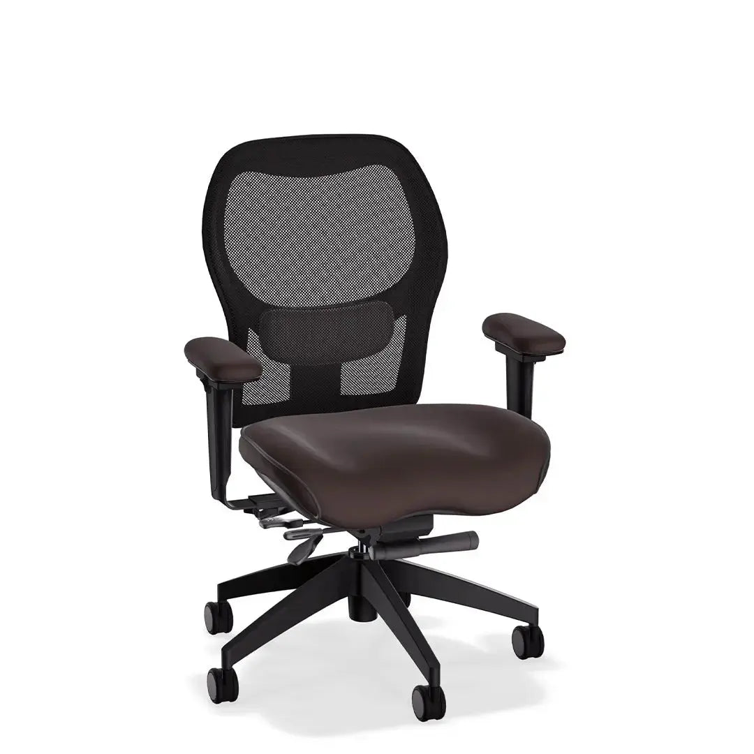 Brezza Ergonomic Mesh Desk Chair (Without Headrest) Position 28