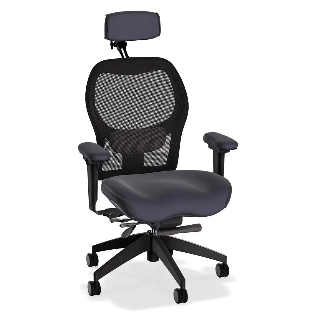 Brezza Ergonomic Mesh Desk Chair (With Headrest) Position 29
