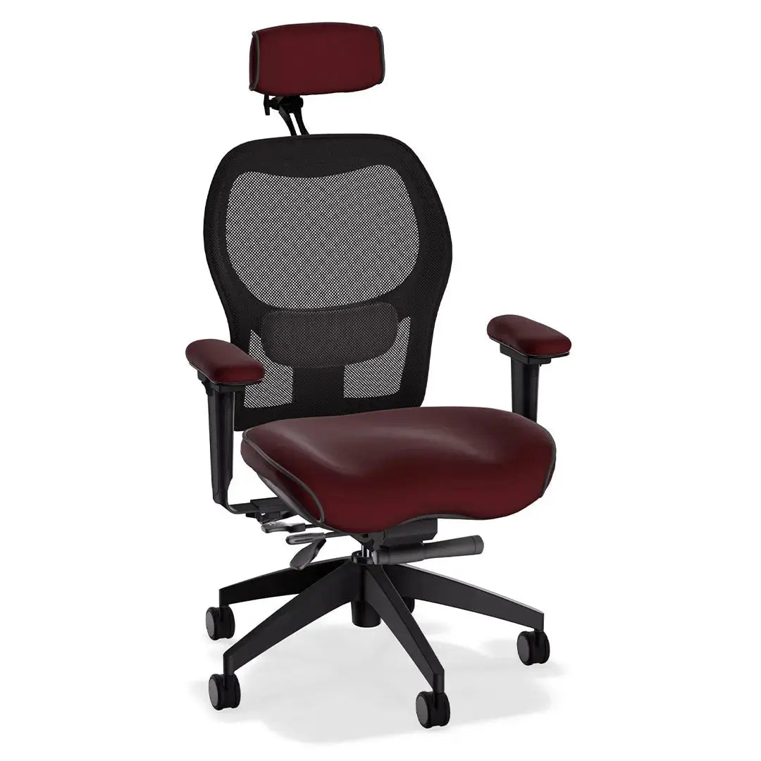 Brezza Ergonomic Mesh Desk Chair (With Headrest) Position 31