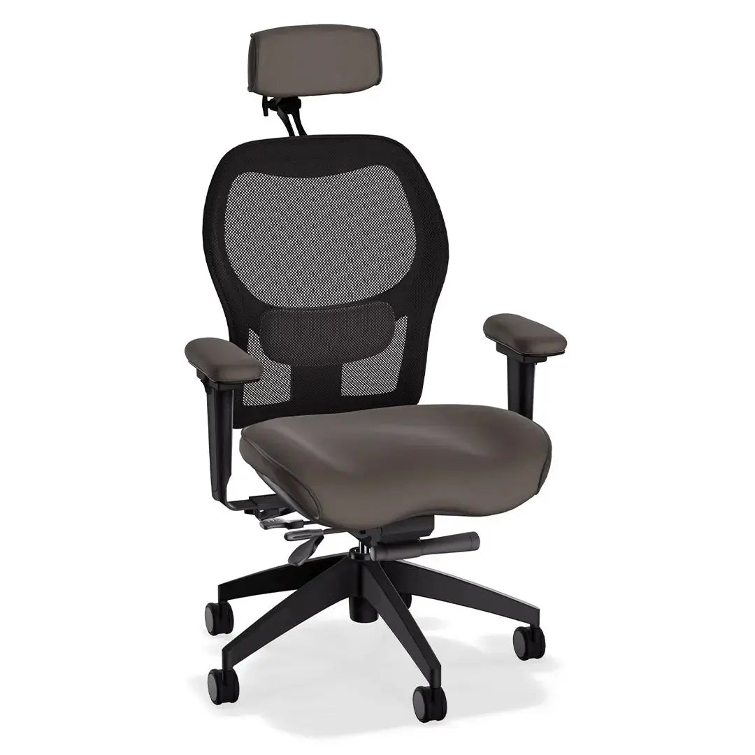 Brezza Ergonomic Mesh Desk Chair (With Headrest) Position 32