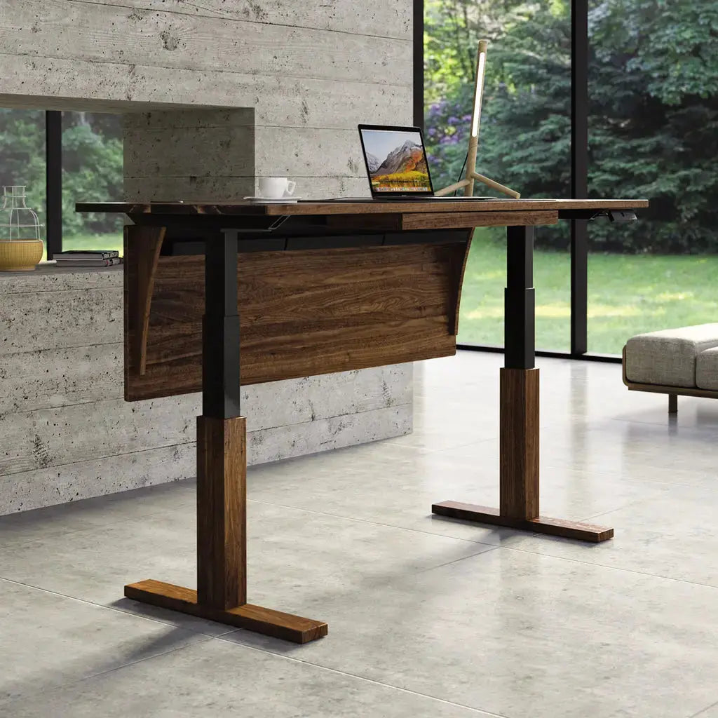 Invigo Customizable Sit Stand Desk Position 2