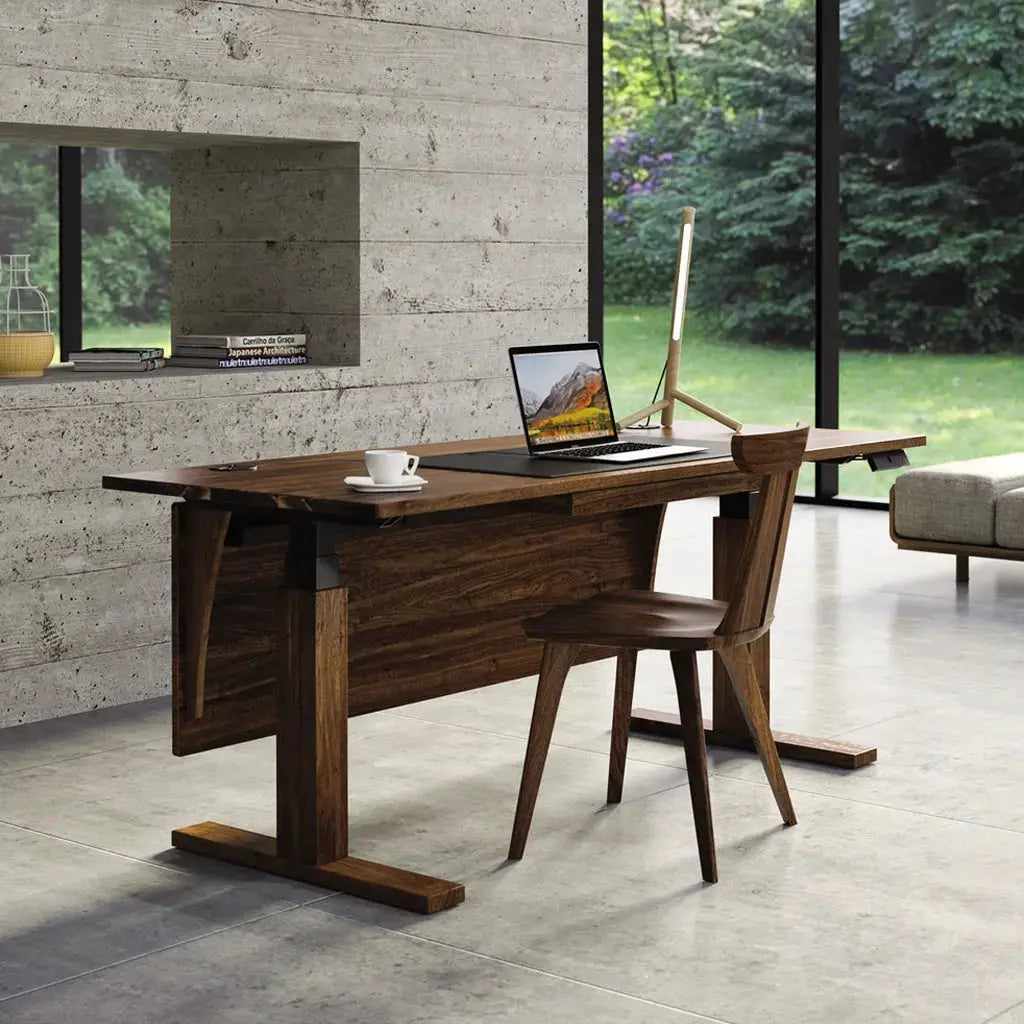 Invigo Customizable Sit Stand Desk Position 1