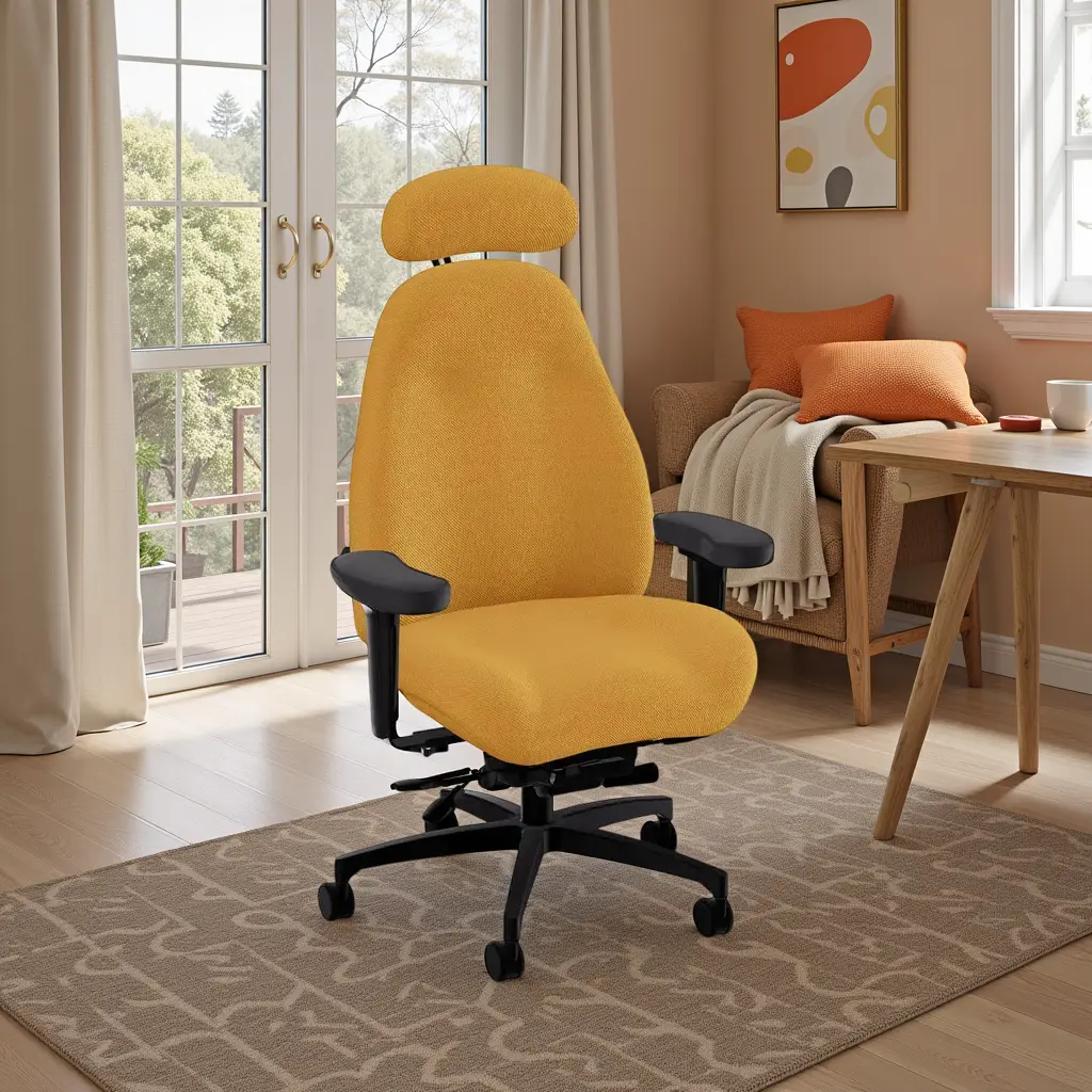 Mid Back Ultimate Executive Office Chair (With Headrest) Position 1